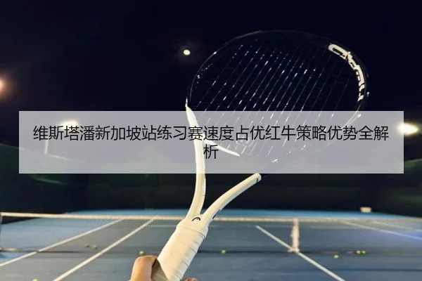 维斯塔潘新加坡站练习赛速度占优红牛策略优势全解析
